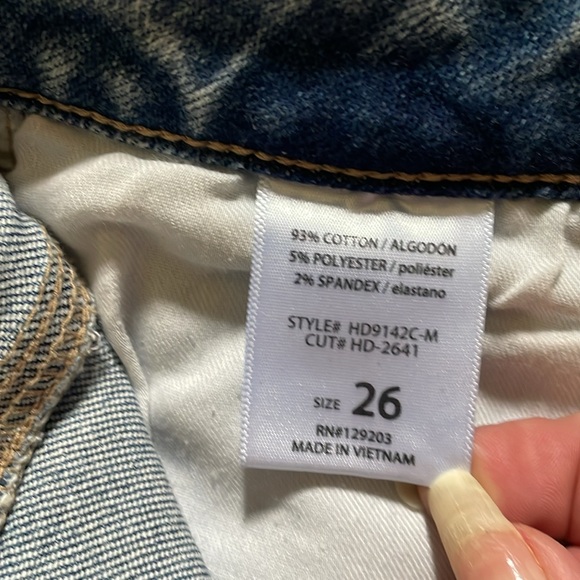 Vici Dark Blue Jeans - Picture 3 of 3